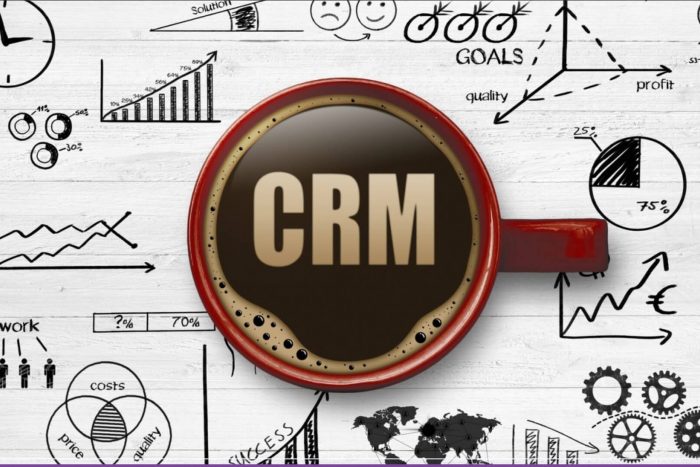 foto que mostra os dizeres CRM