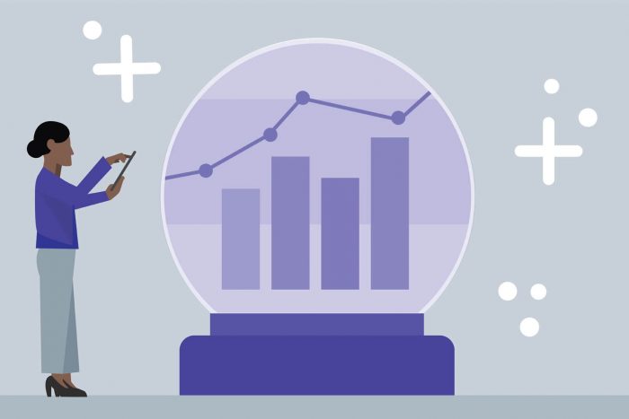 Imagem de um gestor usando o CRM para controlar suas vendas